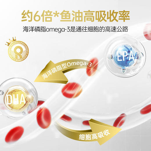 【vikVIK金标400南极磷虾油】VIK纯南极磷虾油60粒金标400深海鱼油升级42_海洋磷脂高吸收易吞服Omega_3DHAepa虾青素中老年成人性价比送礼 商品图4