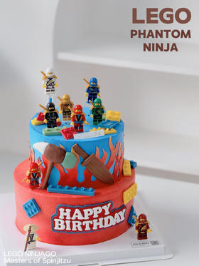 乐高幻影忍者火焰版