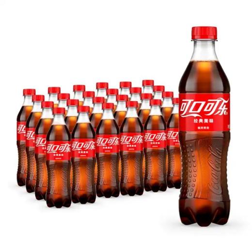 可口可乐经典瓶500ml*24瓶经典口味碳酸饮料夏日饮品整箱 商品图0