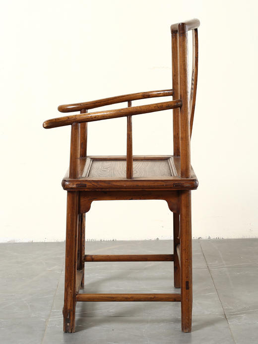 中式古典官帽椅对明清古典家具榆木实木榫卯太师椅皇宫椅老物件 商品图2