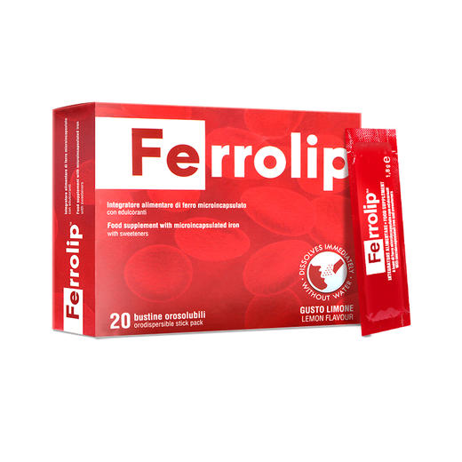 【保税仓】意大利UGA 意之宝孕妇补铁剂女性儿童缺铁产后孕妇型20小包/盒 商品图1