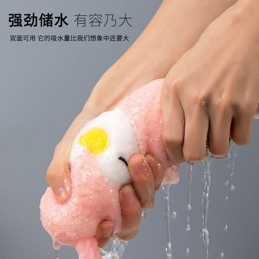 挂式可爱擦手巾3条装 家庭装一站式备齐 商品图1