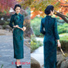 TZF-老上海复古中国风长款矮个子旗袍新款中老年女士宴会旗袍 商品缩略图2