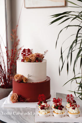 囍（包含6枚马芬蛋糕）