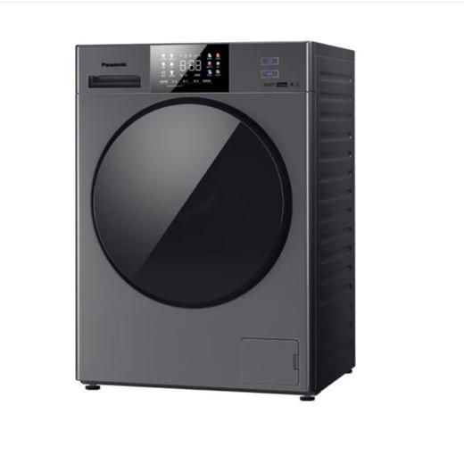 松下（Panasonic）XQG100-E17F全自动滚筒洗衣机10KG 高温除菌 泡沫净 羽绒洗 彩屏 悦目银 商品图3