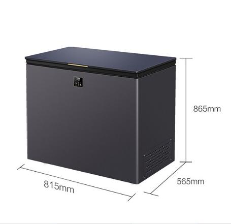 海尔冰柜200升家用 冷藏冷冻 一级能效 -40度超低温 彩晶玻璃面板BC/BD-200GHEPG 商品图2