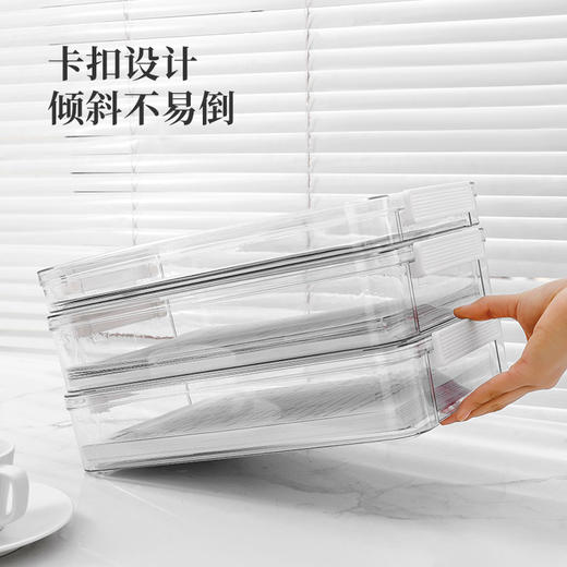 加厚透明桌面收纳盒套装  文件证件收纳盒 商品图1