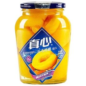 [中国产]真心黄桃罐头880g진심 황도 통조림