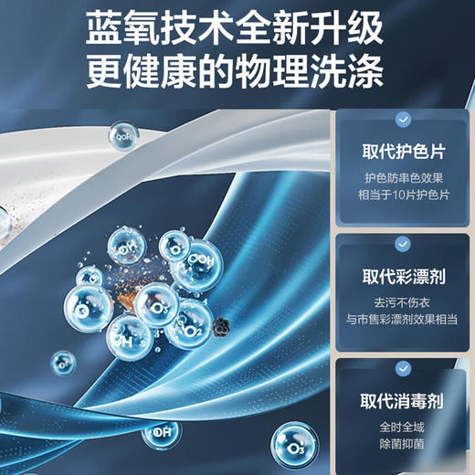 小天鹅（LittleSwan）10公斤 滚筒洗衣机全自动 纯平全嵌 本色 全变频 TG100MS97IL-P 商品图1