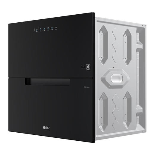 海尔115升嵌入式光波巴氏消毒柜 ZQD115F-H602U1 商品图3
