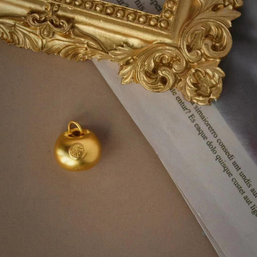 足金小福锁吊坠 商品图1