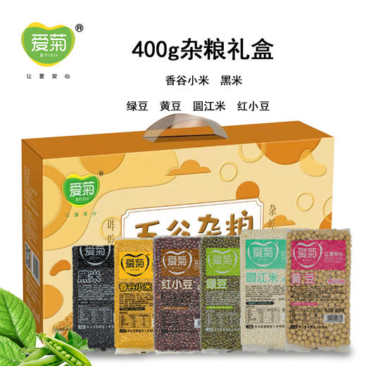 爱菊杂粮礼盒400g*6 商品图2