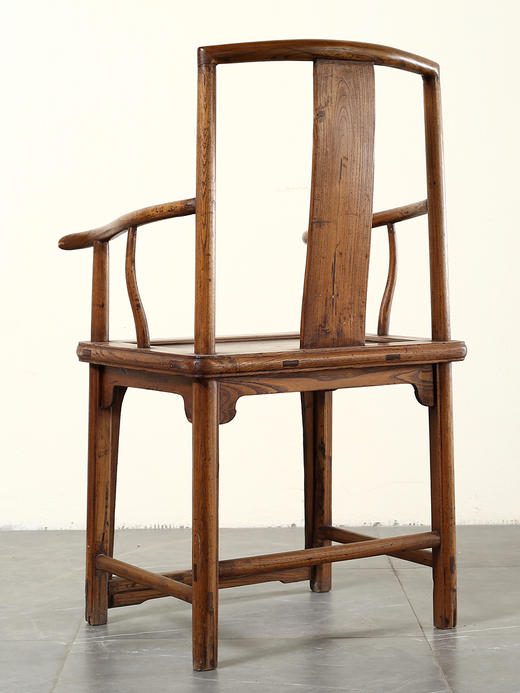 中式古典官帽椅对明清古典家具榆木实木榫卯太师椅皇宫椅老物件 商品图3