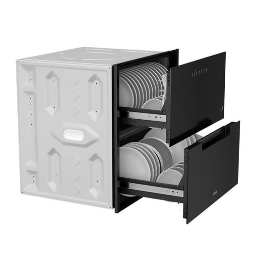 海尔115升嵌入式光波巴氏消毒柜 ZQD115F-H602U1 商品图1