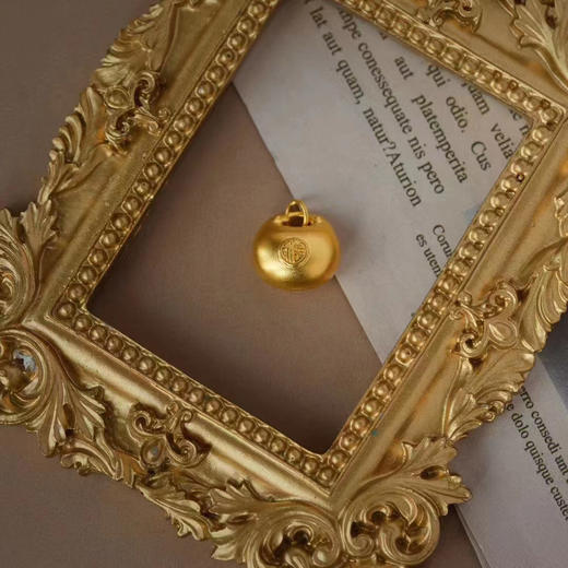 足金小福锁吊坠 商品图0