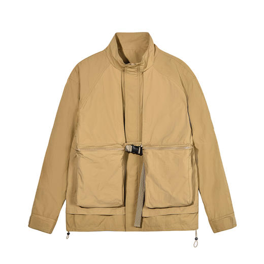 徐太浪日系机能工装口袋立领夹克男春季潮牌宽松大码休闲防风外套 商品图4