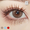 #冰晶四色 日抛版本 咖棕/红/天蓝 14.5mm【10片装】国产精品 / 日抛 商品缩略图2