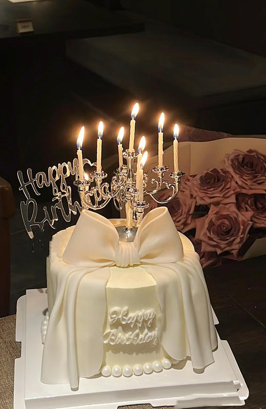 白色翻糖蝴蝶结 商品图3