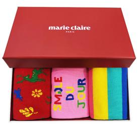 marie claire袜子礼盒3双/盒 商品图0