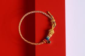 XYZT0573°手编本命龙绳手链