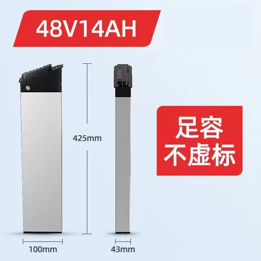 zb/正步 锂电池H3专用山地车电池 大容量可拆卸锂电池便携新能源 商品图1