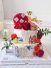 1027CAKE | 双层 订婚 婚礼 鲜花蛋糕 囍 商品缩略图1