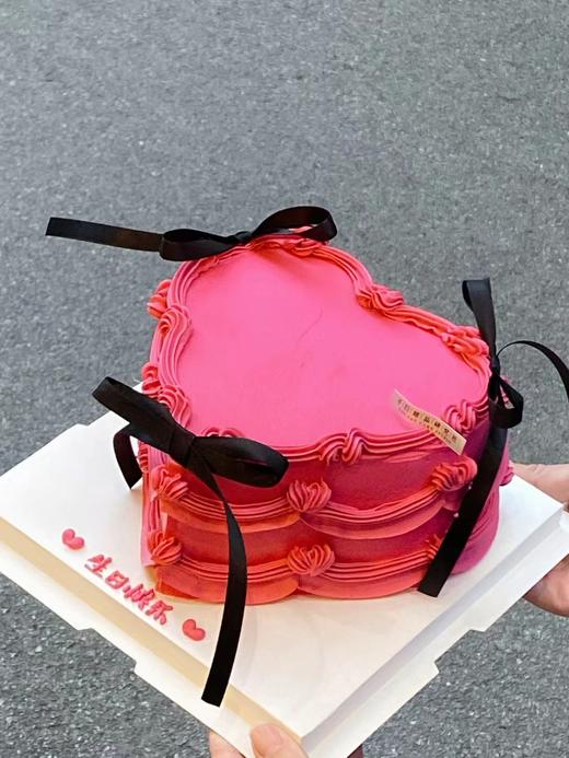 复古爱心款（提前3小时预订/深色奶油略微发苦/食用时请刮去深色部分/介意慎拍） 商品图0