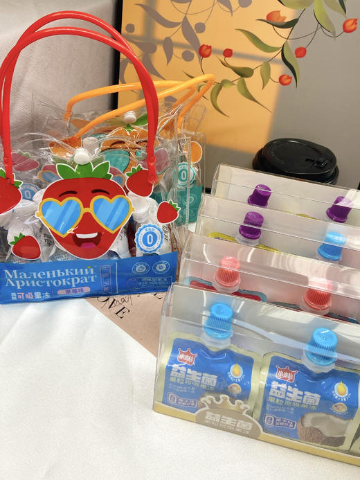 👏【蒟蒻益生菌可吸果冻组合】不仅Q弹爽滑，🌸口味多样，而且健康低卡。🔥好吃不胖 ，果肉果冻用料扎实，水果精挑细选、💥 商品图1