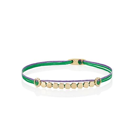 订购6周到｜CHRISTIANA KAFA-PETUNIA-草绿色 薰衣草紫 手链［希腊设计师］ 商品图0