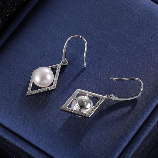 子佩集S925银珍珠耳环【EM1642-XF】2401 商品图1