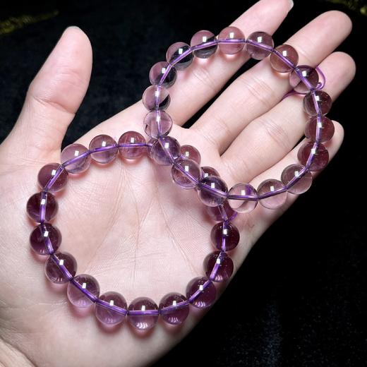 水晶单圈-紫水晶圆珠11 商品图0