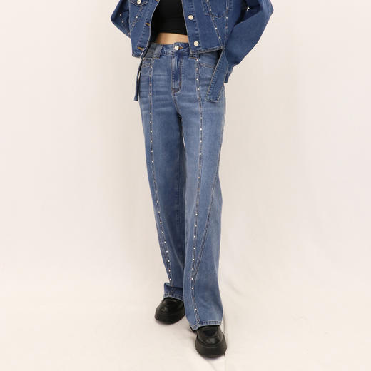 -皓色、蓝采和牛仔裤HJ1L06 商品图7