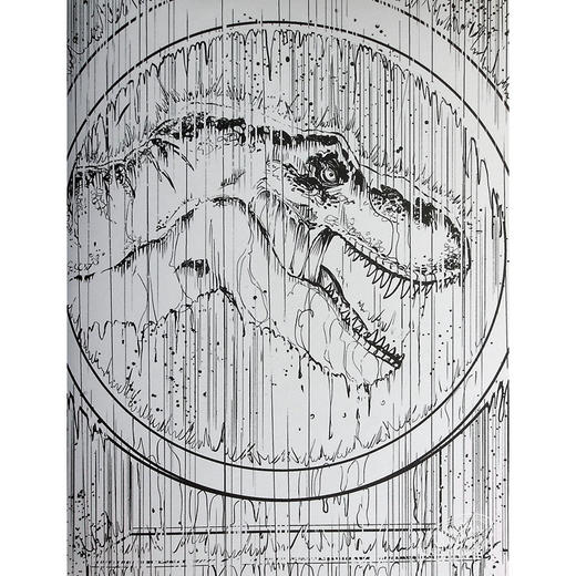 预售 【中商原版】侏罗纪世界 涂色书 英文原版 Jurassic World The  Coloring Book Insight Editions 涂色书 影视相关 商品图6