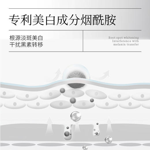 【国妆特字！美白祛斑精华液】甄选成分精粹 水润嫩白 袪斑靓泽 专利美白成分烟酰胺补水保湿次抛精华液原液护肤品 商品图2