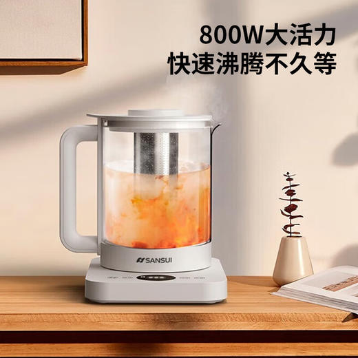 山水（SANSUI）多功能花茶养生壶(配滤网)1.5L KT-1837 商品图0