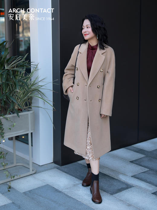 摆脱沉重，舒适轻行 | ARCHCONTACT安启美奈·胎牛飞织圆头拼接女靴 商品图2