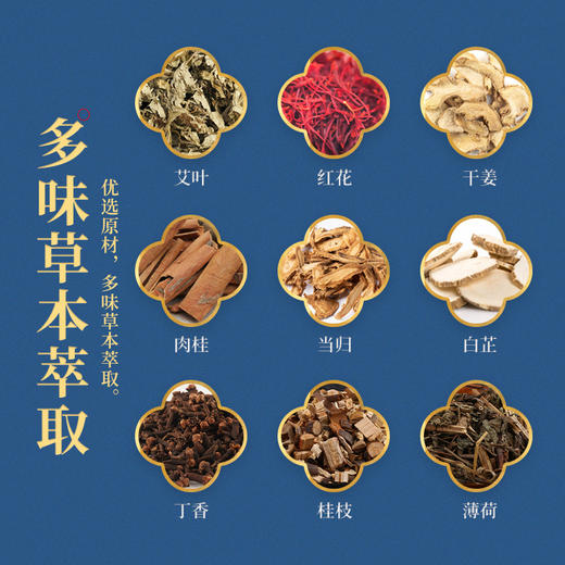 【白云山花城！艾灸液】液体成膜，滚珠涂抹，草本萃取，无烟艾灸！艾草滚珠透骨液艾绒自发热按摩关节艾灸液 商品图1