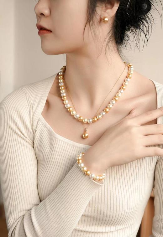 【戴拉珠宝】耳钉项链手链套装合集 商品图6