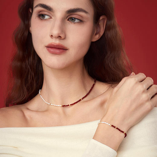 ARSIS｜新年系列 鸿运红玛瑙拼接手链 商品图4