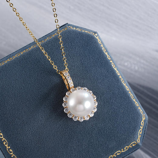 子佩集S925银珍珠吊坠【YP0493】镀金(不含链)2401 商品图0