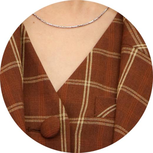 -栗壳色连衣裙HJ1S22 商品图6