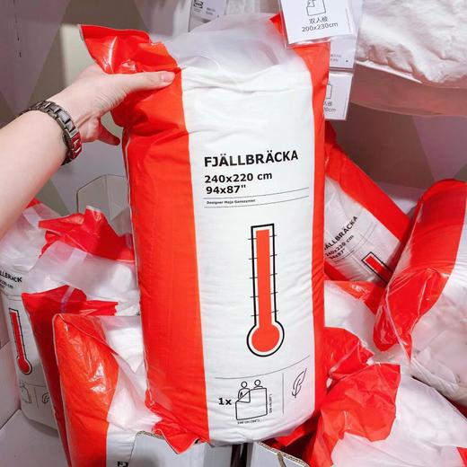 「谊家同款！加大款」羽绒被单双人蓄热保暖羽绒被 纯色被子床上用品 商品图1