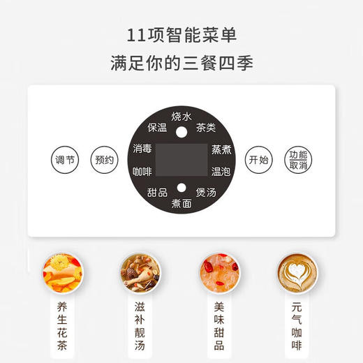 山水（SANSUI）多功能花茶养生壶(配滤网)1.5L KT-1837 商品图4