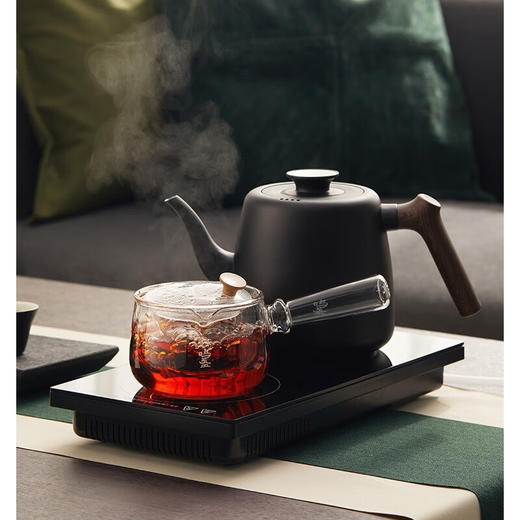 鸣盏泡茶专用烧水壶全自动上水壶保温一体茶桌嵌入式茶艺壶（171烧水壶+提梁茶洗） 商品图2