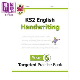 【中商原版】英国CGP KS2 English Targeted Practice Book: Handwriting - Year 6