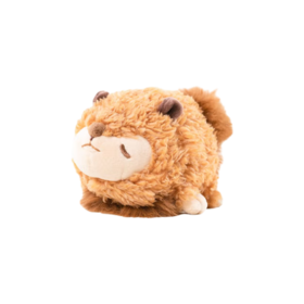 LIV Heart 绒绒线团系列 Q版松鼠圈圈绒手握玩偶97504-34