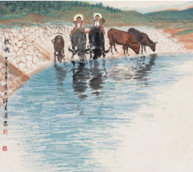  三幅小画，满满的童年回忆 ，快来看看是不是你的童年