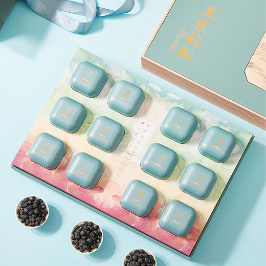 黑枸杞青海大果高档礼盒补品营养品包装批发代发年货节送长辈领导 商品图2