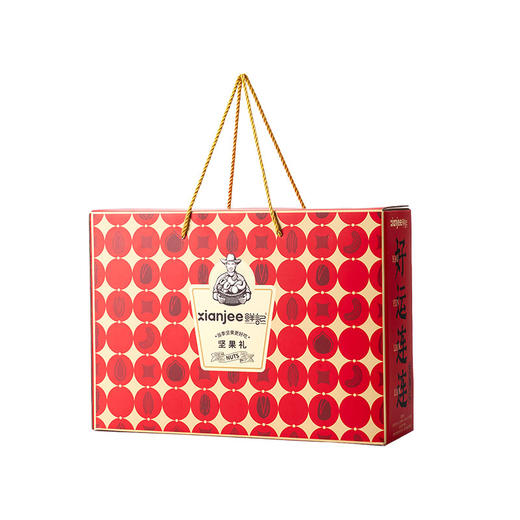 鲜记 坚果多多坚果礼A款 营养搭配 10袋 1.348kg 休闲零食 干果组合 代餐礼赠 48小时发货 商品图6