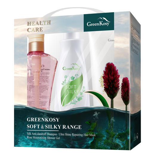 绿色溪谷 柔炫丝滑洗护3件套（去屑型） 商品图0